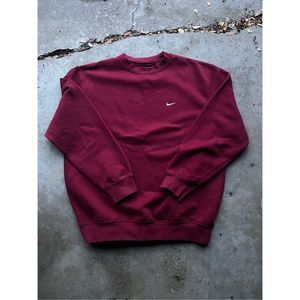 Nike Red Crewneck